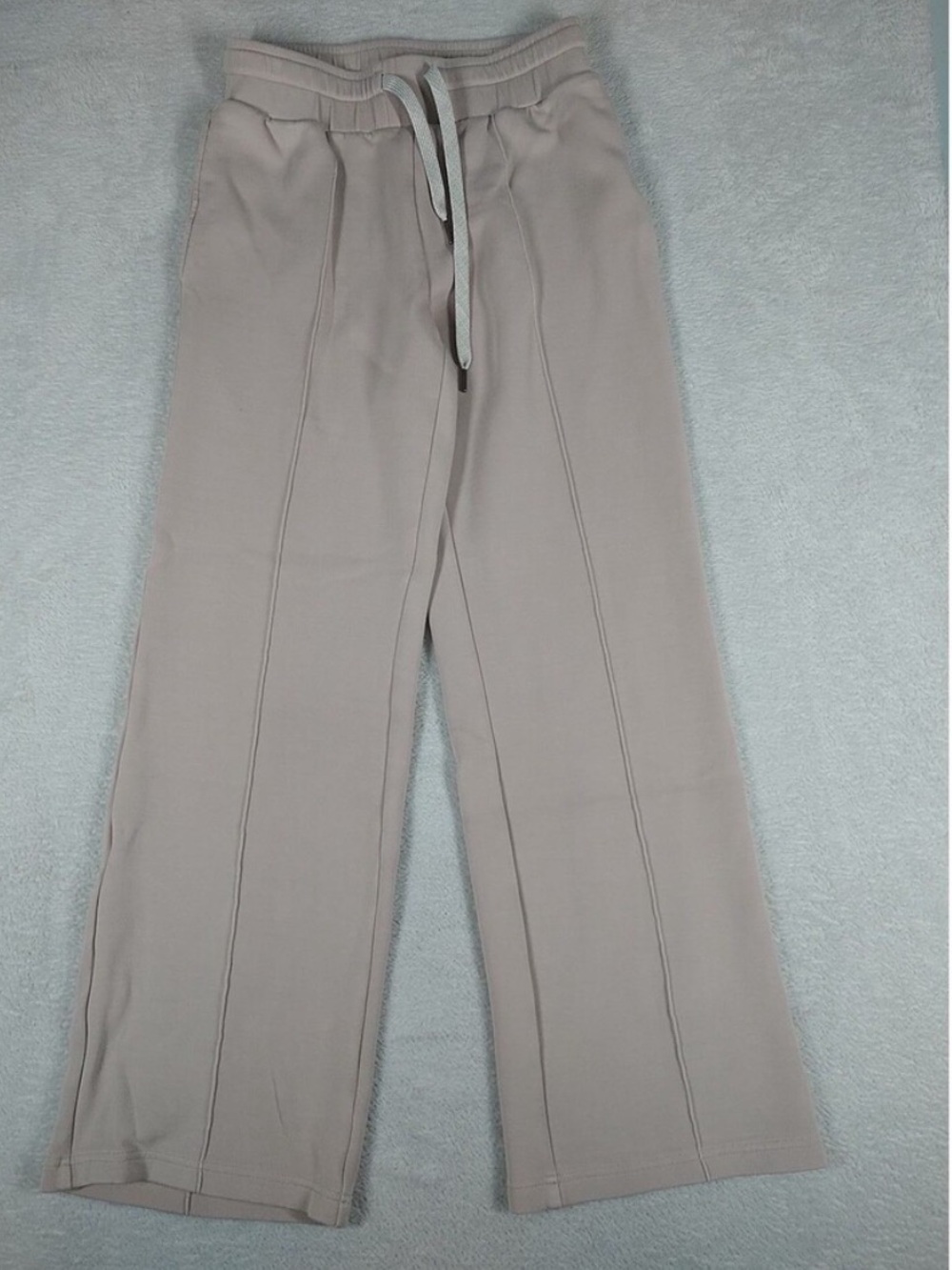 Varley Pants Size XS X-Small Taupe Open Leg Lounge pant